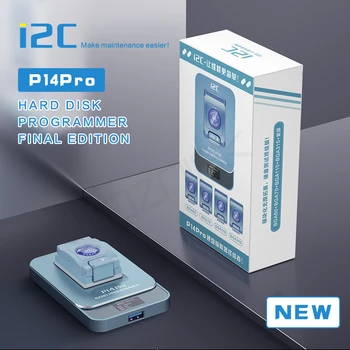 I2C P14PRO Cutie BGA110/BGA70 PCIE NAND Programator pentru iPhone 4-13 promax Hard Disk DFU Onekey Citit Scrie Despachetați WiFi Non-Remova