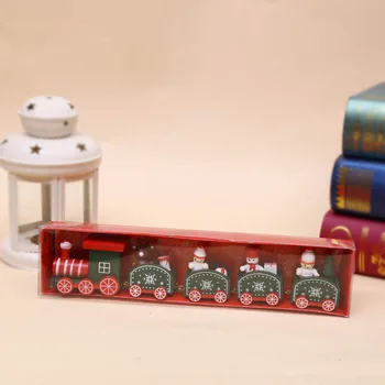 Tren De Crăciun Jucărie Set De Cale Ferată Cale Ferată Cadru Cu Sunet De Lumină Pom De Crăciun Decoruri Copil Jucărie De Anul Nou Cadou De Crăciun