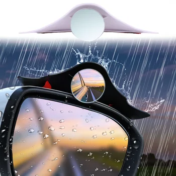 Oglinda auto de Ploaie Spranceana Blind Spot Mirror Oglindă Mici, Rotunde 360 de Grade Parcare Auxiliare Oglindă cu Unghi Larg de Sticlă HD