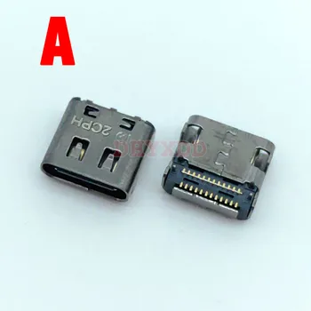 De tip C USB, Jack 24Pin de sex Feminin Soclu Conector Pentru Lenovo X1 2021 YOGA 2 ASUS T303 Dell 5289 7389 Tip C Putere Portul de Încărcare