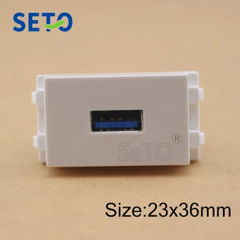 SeTo 128 de Tip USB 3.0 Direct Modul Plug-Gratuit Sudare USB Keystone Pentru Placa de Perete Soclu