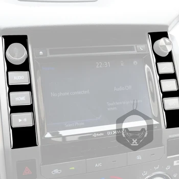 pentru Toyota Tundra 2014 2015 2016 2017 2018 Centrală de Control Comutator Volum Decor Capacul Ornamental Autocolant Accesorii Auto ABS
