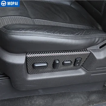 MOPAI Fibra de Carbon Autocolante pentru F150 Raptor Scaun Auto Ajustare de Decorare Acoperire Accesorii pentru Ford F150 Raptor 2009-2014