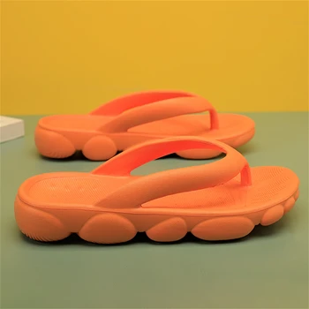 Vară Nouă Bărbați în aer liber Explozive Flip-Flops Acasă Confortabil Cuplu Sandale Casual pentru Femei Baie Non-alunecare de Papuci