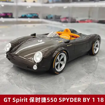 GT Spirit 1/ 18 turnat sub presiune model de masina Porsche 550 SPYDER DE Ediție Limitată Simulare pe model de masina cu cutie de original