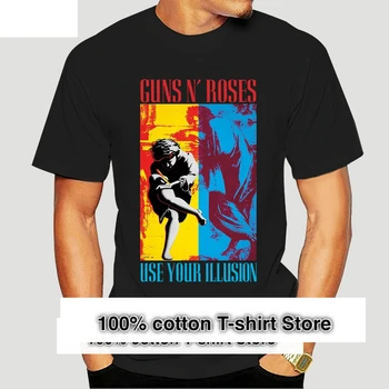 Guns N Roses Folosi Iluzia Axl Rose, Slash Otravă Ratt Tricou Negru Sport Tricou 9522A